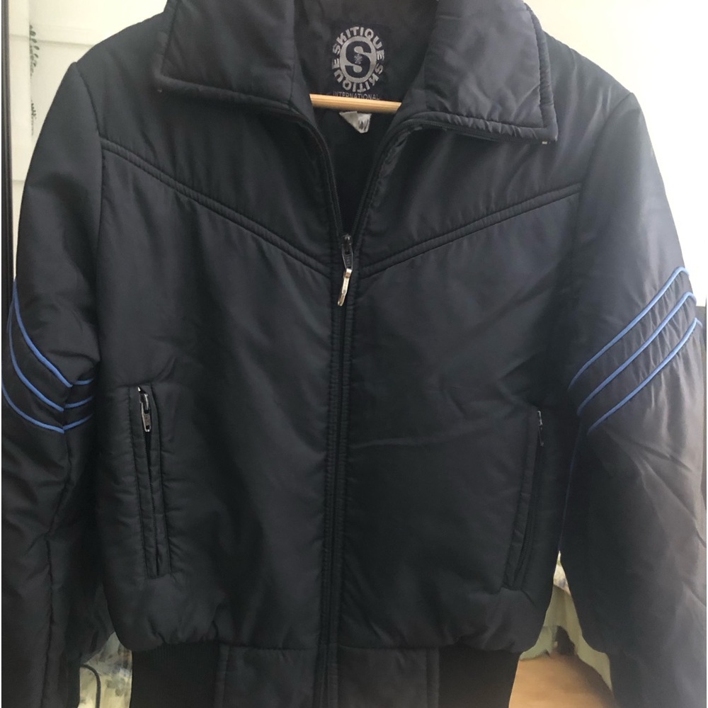 Women's Skitique International Black BomberJacket, S